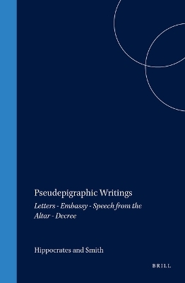 Pseudepigraphic Writings -  Hippocrates