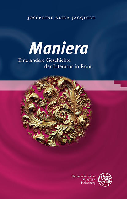 &sbquo;Maniera&lsquo; - Jos&eacute;phine Alida Jacquier