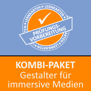Kombi-Paket Gestalter für immersive Medien - Lernkarten