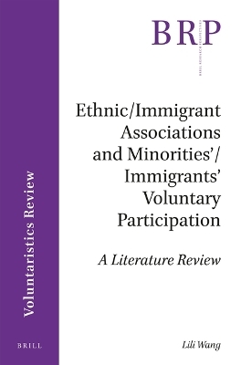 Ethnic/Immigrant Associations and Minorities'/Immigrants' Voluntary Participation - Lili Wang