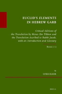 Euclid's Elements in Hebrew Garb - Ofer Elior