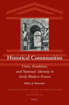 Historical Communities - Hilary J. Bernstein