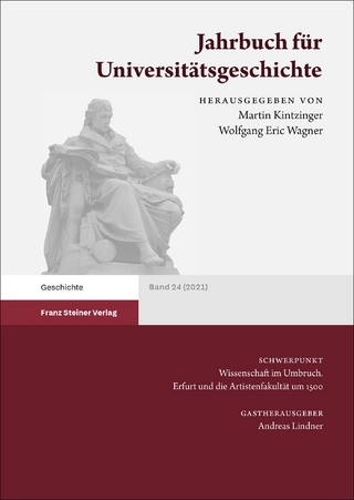 Jahrbuch für Universitätsgeschichte 24 (2021)