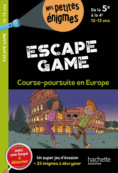 Escape game – Course-poursuite en Europe - Sandra Lebrun