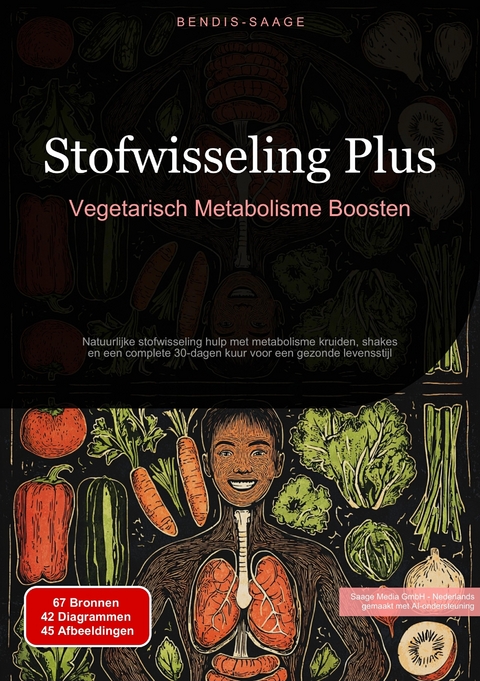 Stofwisseling Plus: Vegetarisch Metabolisme Boosten - Bendis A. I. Saage - Nederlands