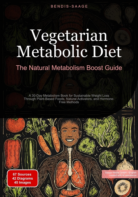 Vegetarian Metabolic Diet: The Natural Metabolism Boost Guide - Bendis A. I. Saage - English