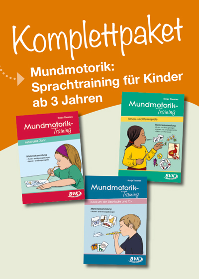 Komplettpaket Mundmotorik - Sonja Thoenes