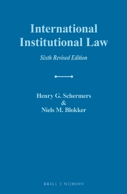 International Institutional Law
