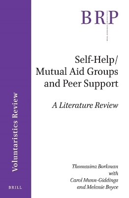 Self-Help/Mutual Aid Groups and Peer Support
