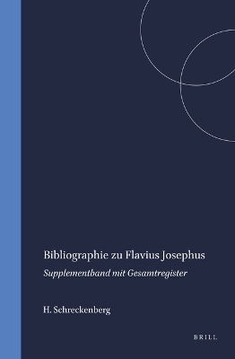 Bibliographie zu Flavius Josephus - Heinz Schreckenberg