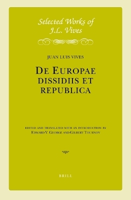 De Europae dissidiis et republica - Juan Luis Vives