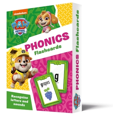 PAW Patrol Phonics Flashcards -  Collins Preschool