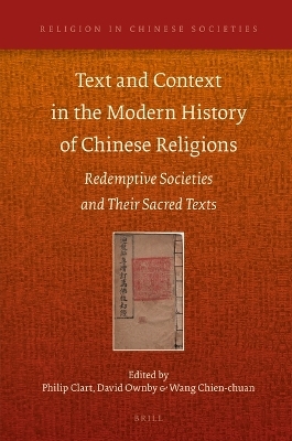 Text and Context in the Modern History of Chinese Religions - 