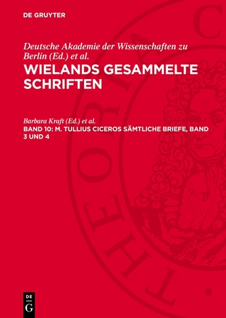 M. Tullius Ciceros Sämtliche Briefe, Band 3 und 4
