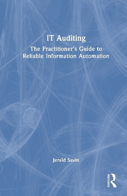 IT Auditing - Jerald Savin