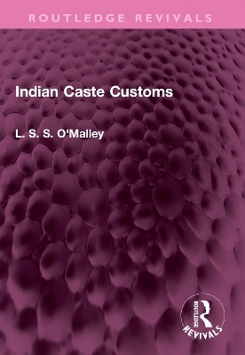 Indian Caste Customs