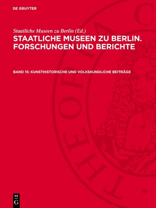 Kunsthistorische und volkskundliche Beiträge