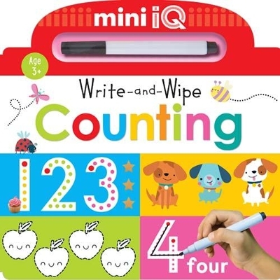 Mini iQ Write-and-Wipe Counting -  Make Believe Ideas