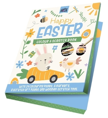 Happy Easter Colour & Scratch Book - Creative Mile