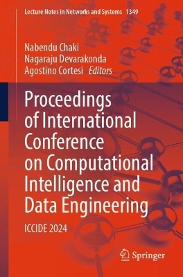 Proceedings of International Conference on Computational Intelligence and Data Engineering