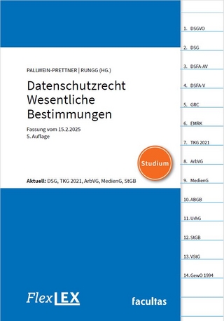 FlexLex Datenschutzrecht - Wesentliche Bestimmungen | Studium