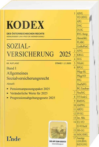 KODEX Sozialversicherung 2025, Band I