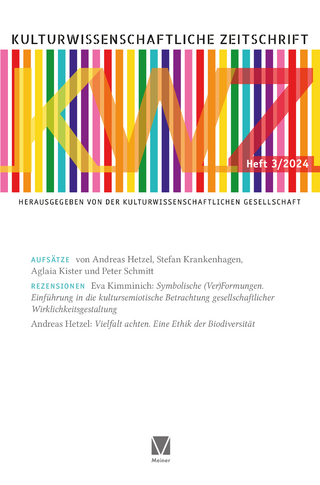Kulturwissenschaftliche Zeitschrift 2024/3