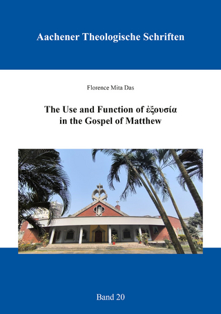The Use and Function of ἐξουσία in the Gospel of Matthew