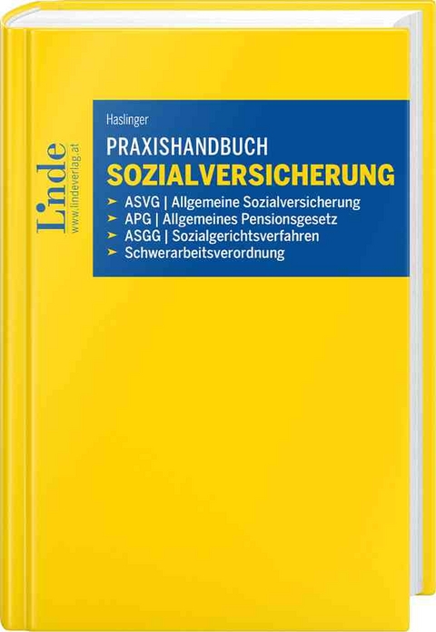 Praxishandbuch Sozialversicherung - Paul Haslinger