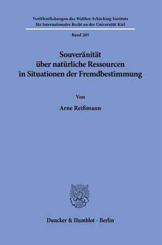 Souveränität über natürliche Ressourcen in Situationen der Fremdbestimmung