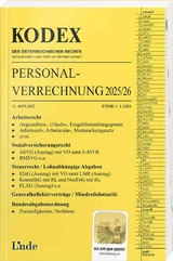 KODEX Personalverrechnung 2025/26 - Seebacher, Michael; Doralt, Werner