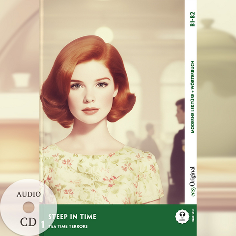 Steep in Time - Englische Krimi-Lektüre B1-B2 (+ Audio-CD) - Carolyn Marsh