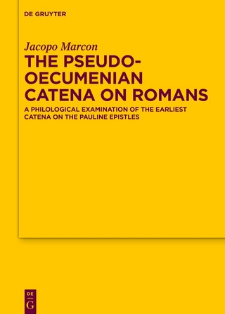 The Pseudo-Oecumenian Catena on Romans