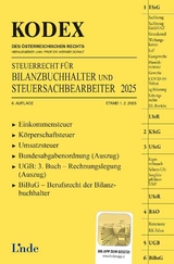 KODEX Steuerrecht für Bilanzbuchhalter und Steuersachbearbeiter 2025 - Hilber, Klaus; Doralt, Werner