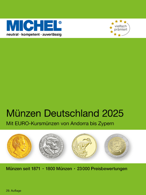 M&uuml;nzen Deutschland 2025