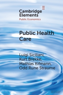 Public Health Care - Luigi Siciliani, Kurt Brekke, Mathias Kifmann, Odd Rune Straume