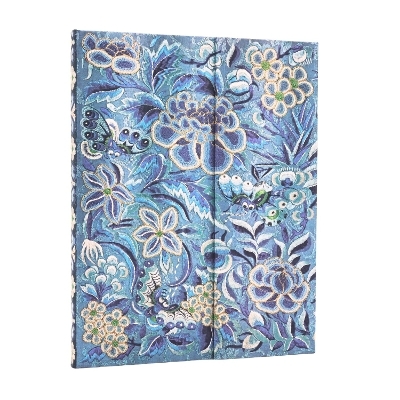 Blue Willow (Celebrate Hanfu) Ultra Unlined Hardcover Journal (Wrap Closure) -  Paperblanks