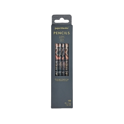 Michelangelo, Handwriting (Embellished Manuscripts Collection) Pencil (4 Pack) -  Paperblanks