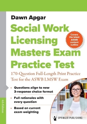 Social Work Licensing Masters Exam Practice Test - Dawn Apgar