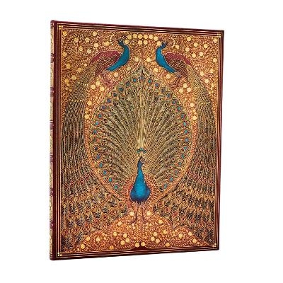 Hafiz&rsquo;s Peacocks (Sangorski & Sutcliffe) Ultra Unlined Hardcover Journal (Elastic Band Closure) -  Paperblanks