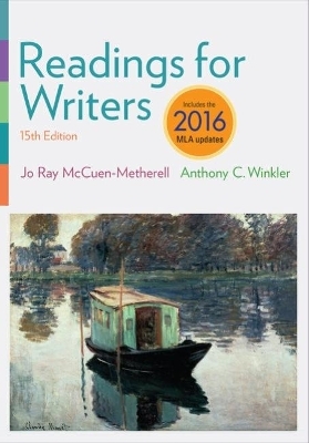 Readings for Writers, 2016 MLA Update (with APA 2019 Update Card)