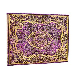 Picaresque Lined Hardcover Guest Book (Elastic Band Closure)