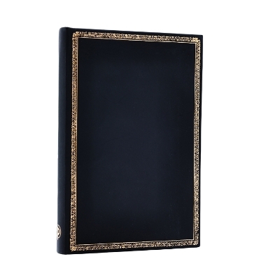 Black Edition Mini Lined Hardcover Journal (Elastic Band Closure) -  Paperblanks