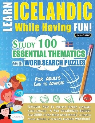 Learn Icelandic While Having Fun! - For Adults -  Linguas Classics