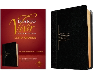 Biblia de estudio del diario vivir RVR60, letra grande -  Tyndale