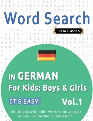 Word Search in German for Kids