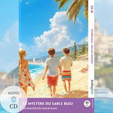 Le Mystère du sable bleu - Französische Krimi-Lektüre B1-B2 (+ Audio-CD) - Louise Delaunay