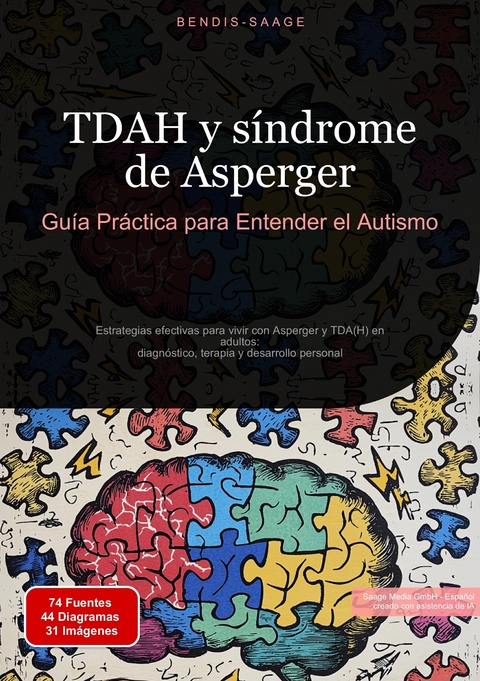 TDAH y s&iacute;ndrome de Asperger: Gu&iacute;a Pr&aacute;ctica para Entender el Autismo - Bendis A. I. Saage - Espa&ntilde;ol