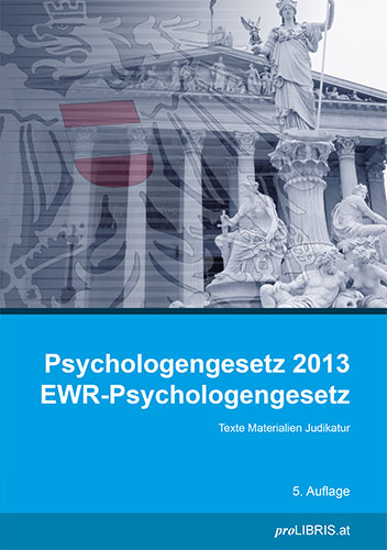 Psychologengesetz 2013 / EWR-Psychologengesetz