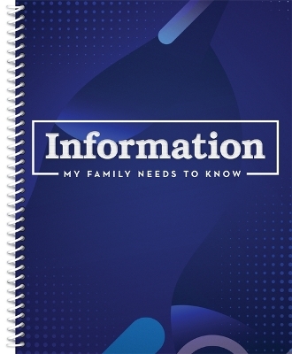 Information My Family Needs to Know Organizer (Blue) -  New Seasons,  Publications International Ltd